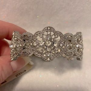Vintage Rhinestone stretch bracelet
